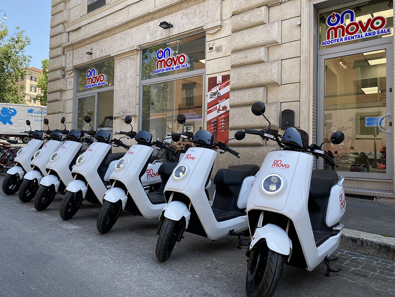 scooter noleggio termini roma