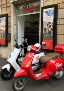 rent scooter rome city center