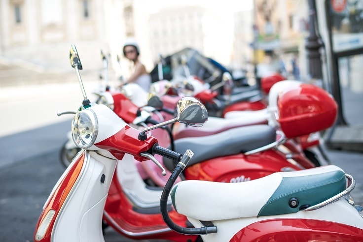 scooter rent in rome